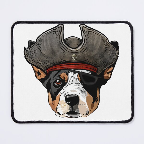 Item preview, Australian Cattle Dog Pirate designed and sold by whyitsme.