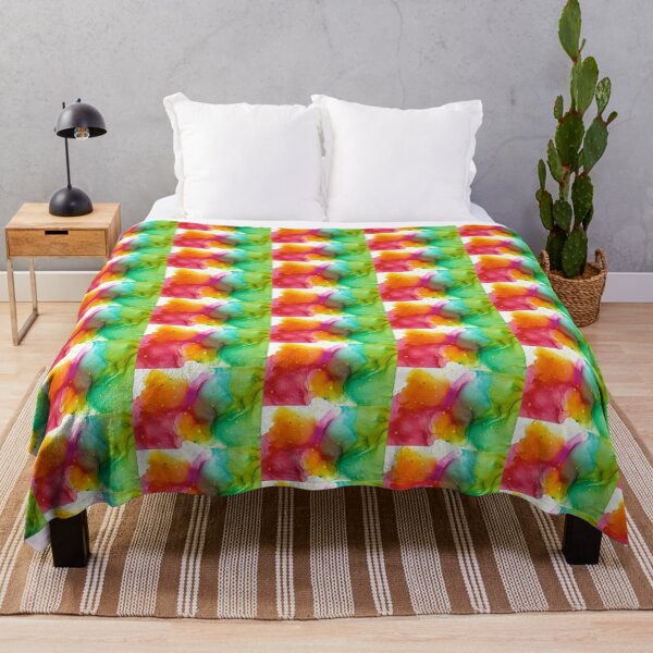 Item preview, Tropical Splash Rainbow Ink Abstract designed and sold by Barbie Rebranded.