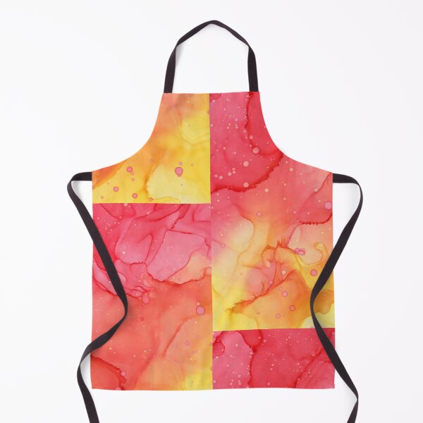 Item preview, Coral-Sunrise Fluid Ink Abstract designed and sold by Barbie Rebranded.