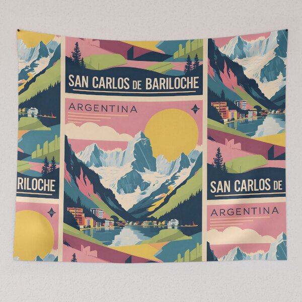 Item preview, San Carlos de Bariloche Argentina Vintage Travel Tourism designed and sold by TravelersGems.