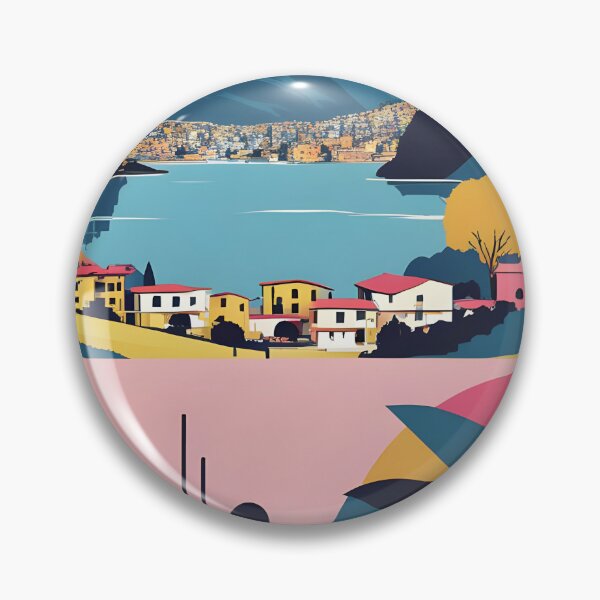 Item preview, San Carlos de Bariloche Argentina Vintage Travel Tourism designed and sold by TravelersGems.
