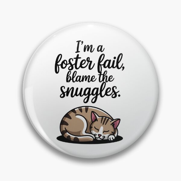 Item preview, Foster Fail Blame the Snuggles Funny Pet Rescue designed and sold by CuteDesignables.