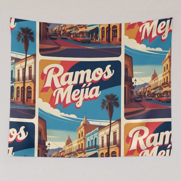 Item preview, Ramos Mejia Argentina Vintage Travel Tourism 2 designed and sold by TravelersGems.