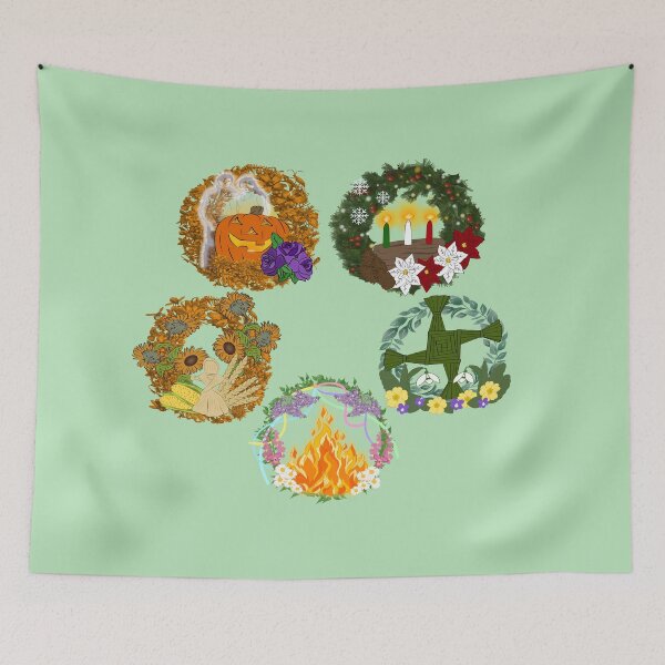 Item preview, Wheel of the year  designed and sold by GemimaRosaArt.