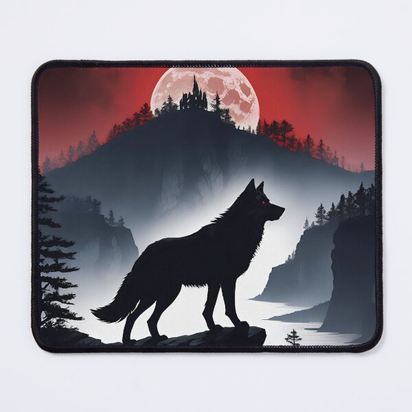 Item preview, A Fierce Shadow Beneath the Moon. designed and sold by MissYouONLY.