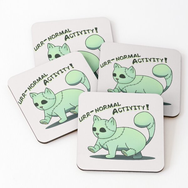 Item preview, Zombie Cat with a Pun designed and sold by InkyGoat.