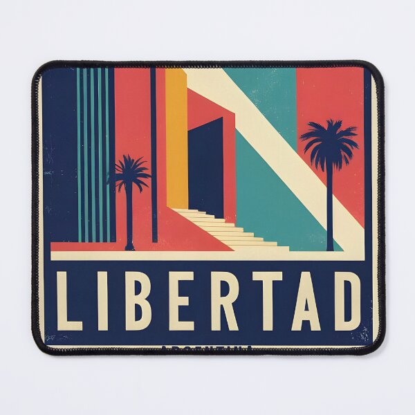 Item preview, Libertad Argentina Vintage Travel Tourism designed and sold by TravelersGems.