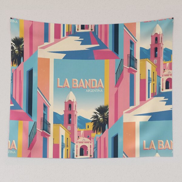 Item preview, La Banda Argentina Vintage Travel Tourism designed and sold by TravelersGems.