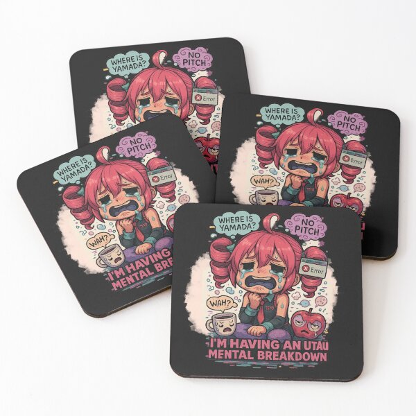 Item preview, UTAU Mental Breakdown – Teto Kasane Error Mode designed and sold by Panda LuL Art.
