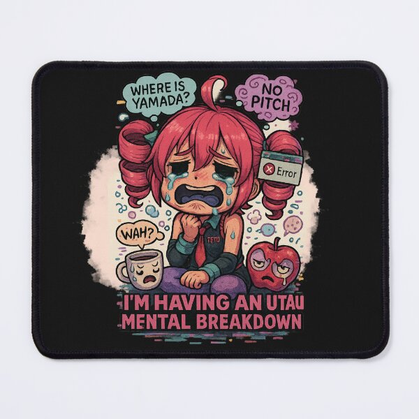 Item preview, UTAU Mental Breakdown – Teto Kasane Error Mode designed and sold by Panda LuL Art.