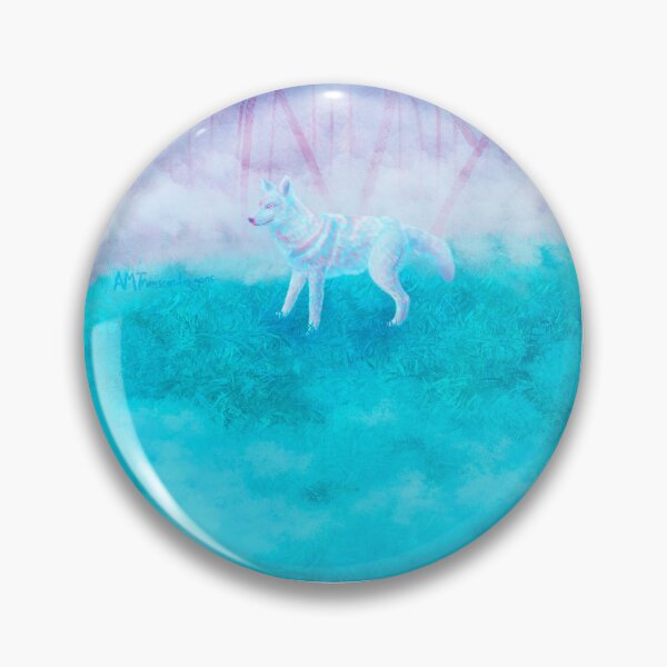 Item preview, Transmasc Wolf in the Misty Woods designed and sold by Transcendragons.
