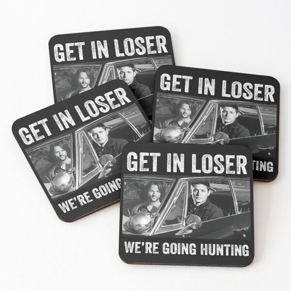 Item preview, Supernatural Get In Loser Funny Fan Art designed and sold by Terahsharris.