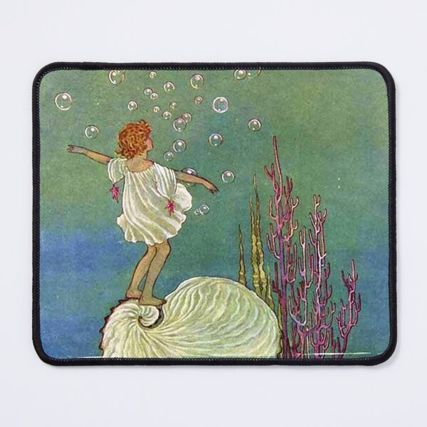 Item preview, Fairy Under the Sea - Ida Rentoul Outhwaite designed and sold by forgottenbeauty.