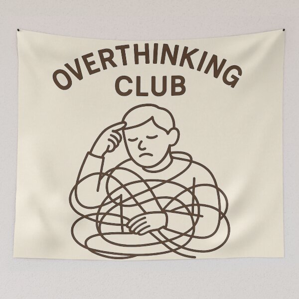 Item preview, Overthinking Club designed and sold by CyangProduct.