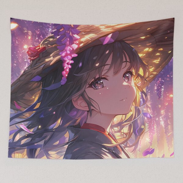 Item preview, Saori Takebe Lantern Sparkle Kimono Girls und Panzer Anime designed and sold by mildaclairmo.