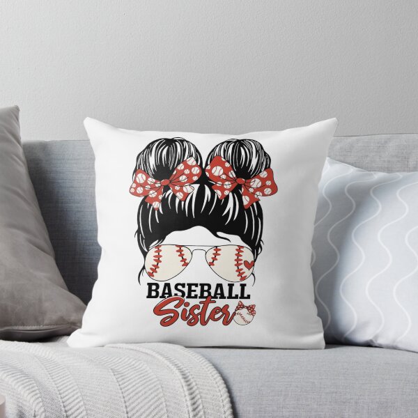 Item preview, Baseball Sister Girl Bun Design with Bow and Sunglasses designed and sold by haitrieuic96.