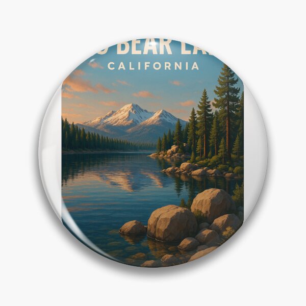 Item preview, Big Bear Lake California Alpine View designed and sold by Places On Earth.