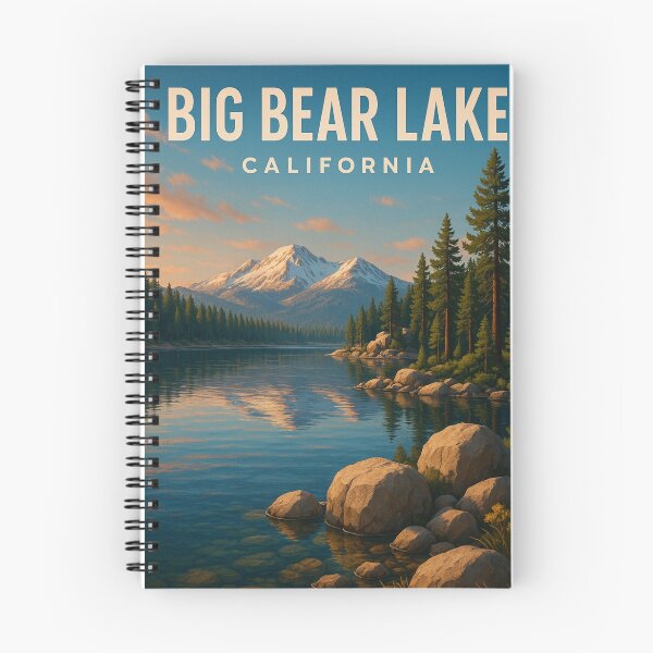 Item preview, Big Bear Lake California Alpine View designed and sold by Places On Earth.