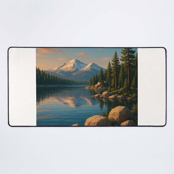 Item preview, Big Bear Lake California Alpine View designed and sold by Places On Earth.
