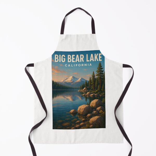 Item preview, Big Bear Lake California Alpine View designed and sold by Places On Earth.