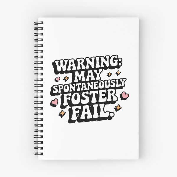 Item preview, Warning May Spontaneously Foster Fail – Funny Animal Rescue  designed and sold by CuteDesignables.