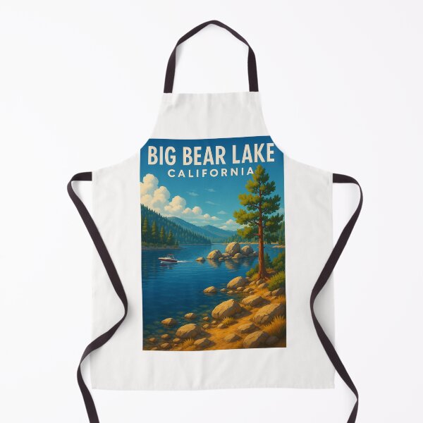 Item preview, Big Bear Lake Boating and Pines designed and sold by Places On Earth.