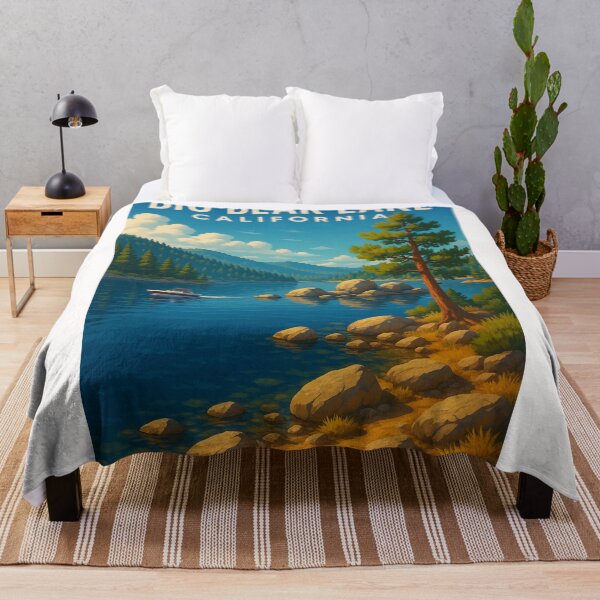 Item preview, Big Bear Lake Boating and Pines designed and sold by Places On Earth.