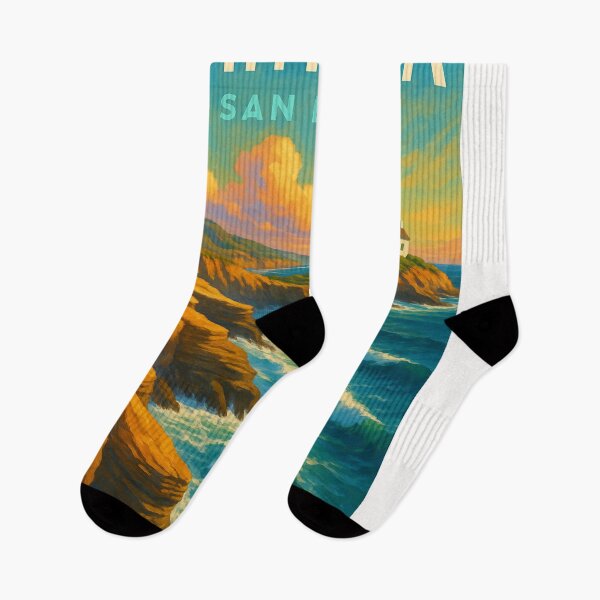 Item preview, Point Loma Lighthouse Sunset San Diego designed and sold by Places On Earth.