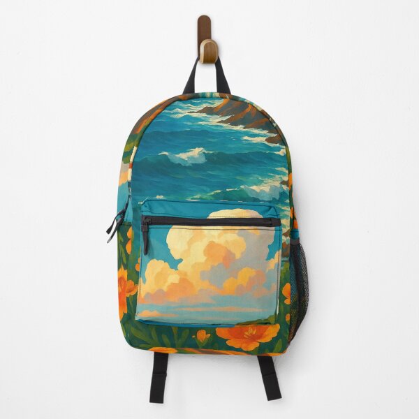 Item preview, Point Loma Lighthouse and California Poppies designed and sold by Places On Earth.