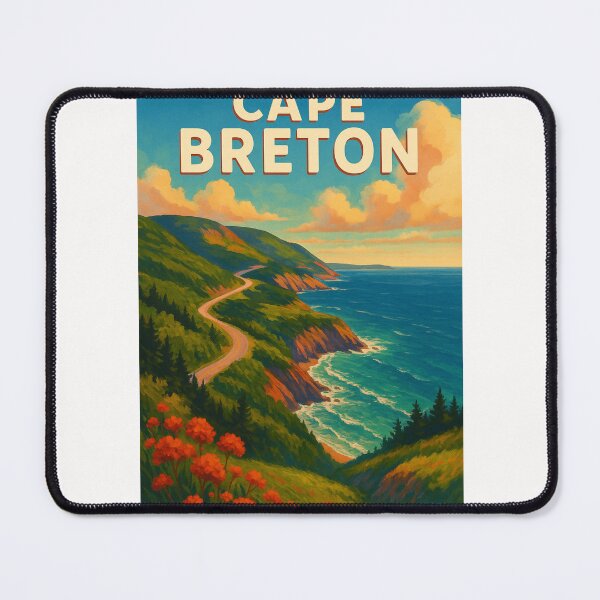 Item preview, Cape Breton Coastal Road Sunset designed and sold by Places On Earth.