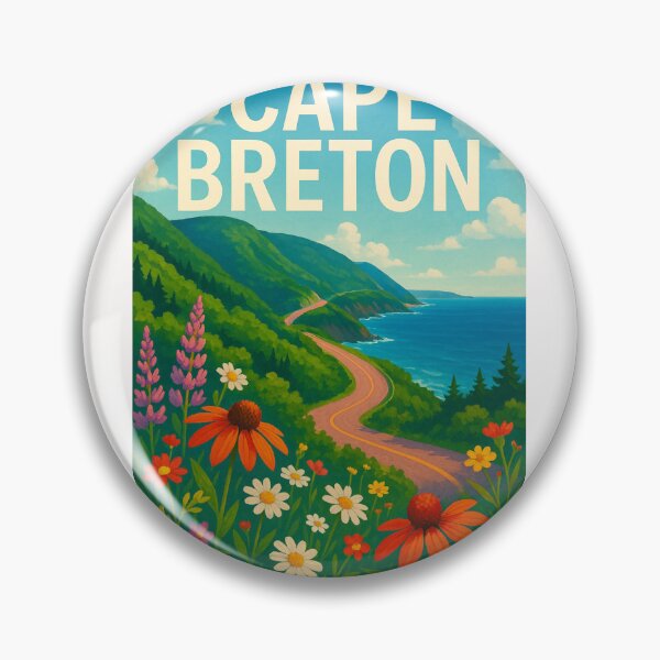 Item preview, Cape Breton Wildflowers and Cabot Trail designed and sold by Places On Earth.