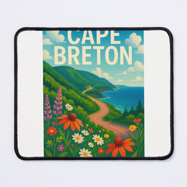 Item preview, Cape Breton Wildflowers and Cabot Trail designed and sold by Places On Earth.