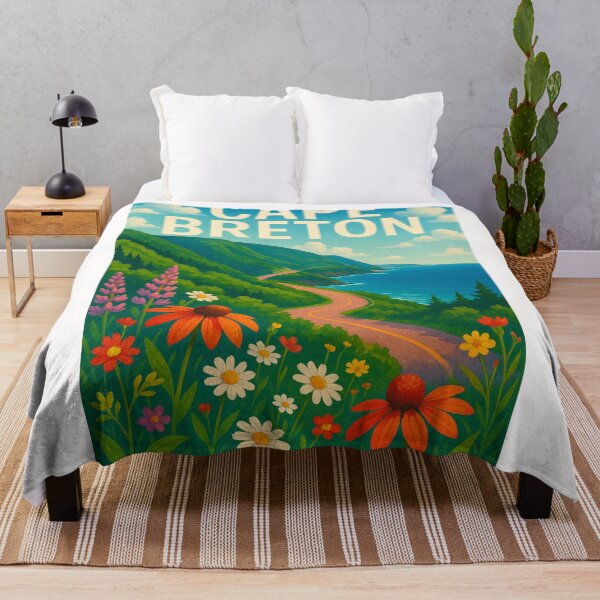 Item preview, Cape Breton Wildflowers and Cabot Trail designed and sold by Places On Earth.