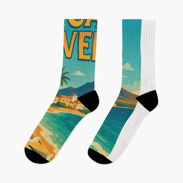 Item preview, Cape Verde Beach and Birds Coastal Scene designed and sold by Places On Earth.