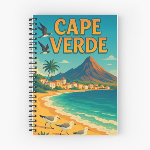 Item preview, Cape Verde Beach and Birds Coastal Scene designed and sold by Places On Earth.