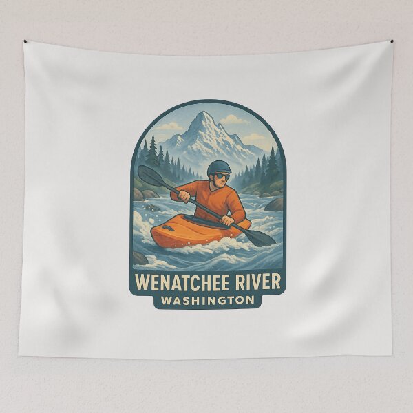 Item preview, wenatchee river designed and sold by creativechaster.