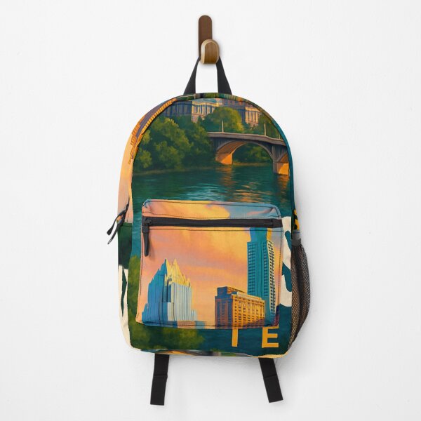 Item preview, Austin Texas Skyline and River Sunset designed and sold by Places On Earth.