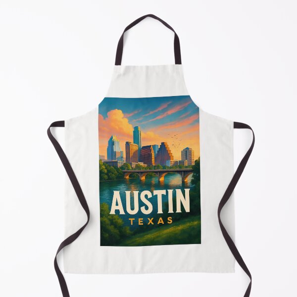 Item preview, Austin Texas Skyline and River Sunset designed and sold by Places On Earth.