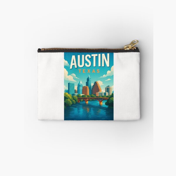 Item preview, Austin Texas Skyline and Bridge View designed and sold by Places On Earth.