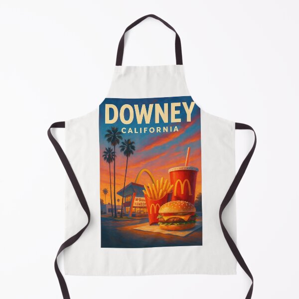 Item preview, Downey California Sunset and McDonald's Landmark designed and sold by Places On Earth.