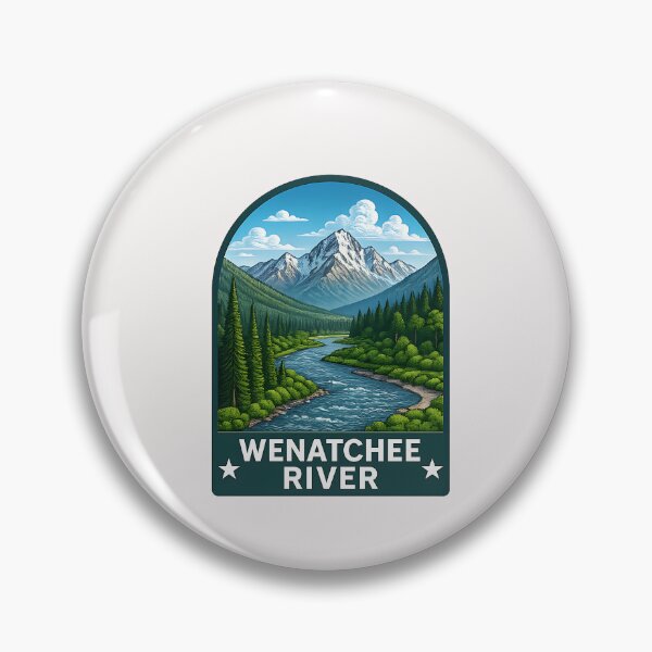 Item preview, wenatchee river designed and sold by creativechaster.