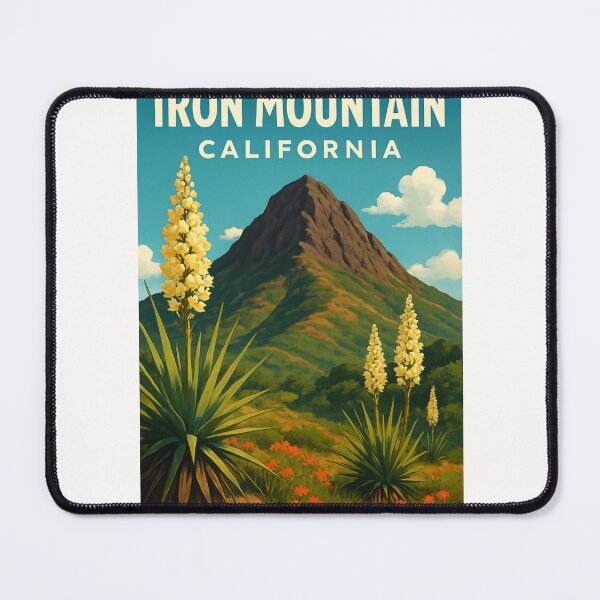 Item preview, Iron Mountain California Yucca Bloom Scene designed and sold by Places On Earth.