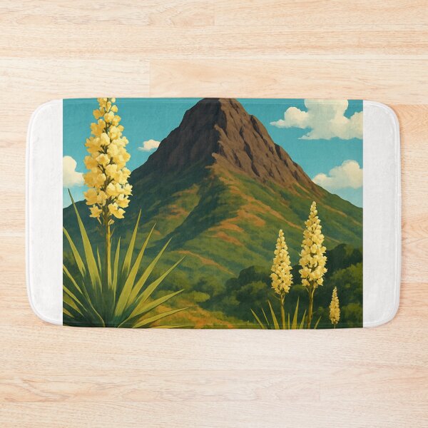 Item preview, Iron Mountain California Yucca Bloom Scene designed and sold by Places On Earth.