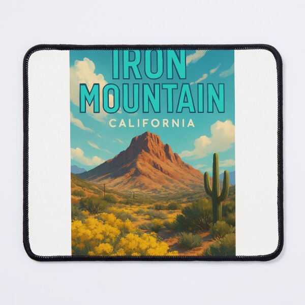 Item preview, Iron Mountain Desert Landscape California designed and sold by Places On Earth.