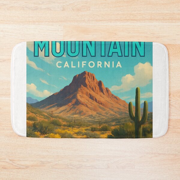 Item preview, Iron Mountain Desert Landscape California designed and sold by Places On Earth.