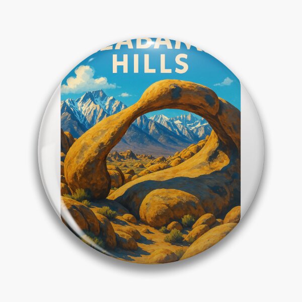 Item preview, Alabama Hills Arch and Sierra Nevada Peaks designed and sold by Places On Earth.
