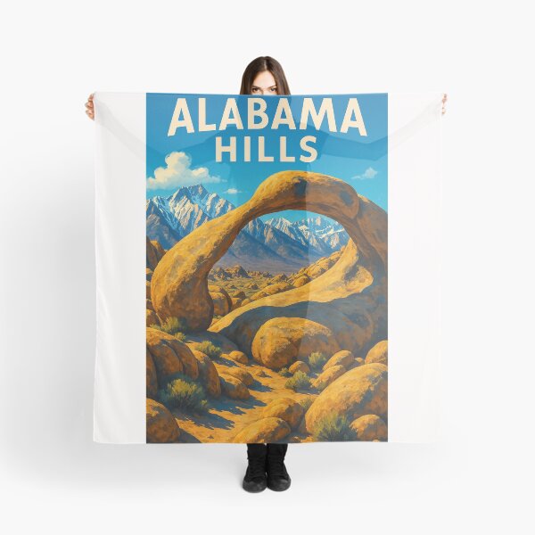 Item preview, Alabama Hills Arch and Sierra Nevada Peaks designed and sold by Places On Earth.