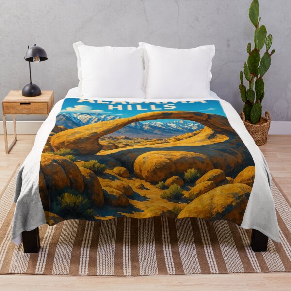 Item preview, Alabama Hills Arch and Sierra Nevada Peaks designed and sold by Places On Earth.