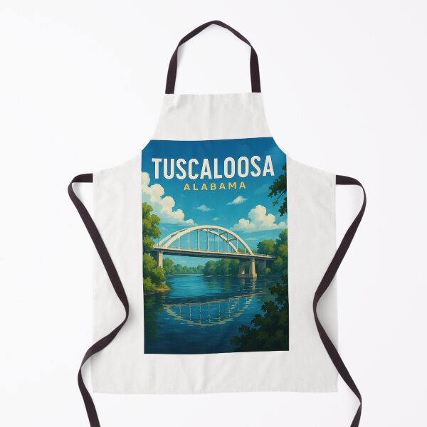 Item preview, Tuscaloosa Alabama Bridge and River Scene designed and sold by Places On Earth.