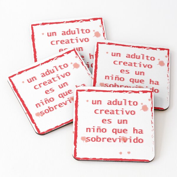 Item preview, Un Adulto Creativo – Frase Emocional para Artistas y Sobrevivientes designed and sold by Duh-Artes.
